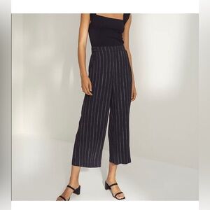 Aritzia Wilfred FAUN PANT size small in BLACK/OAK - NWT